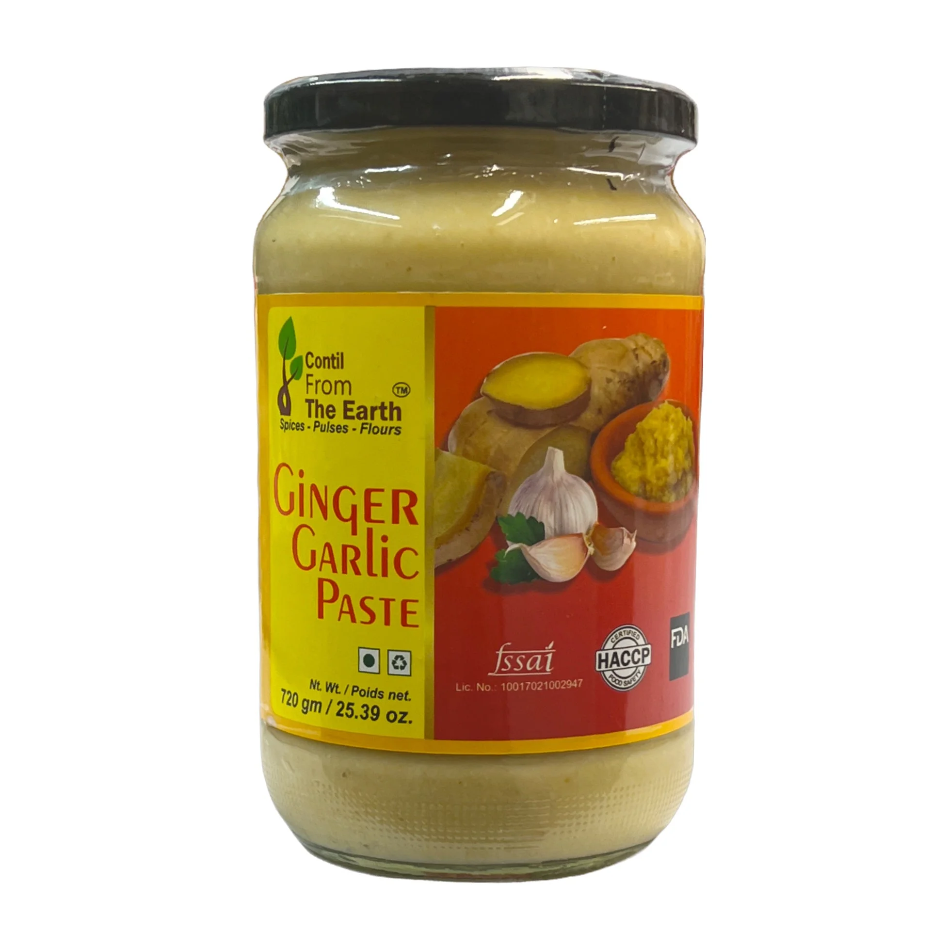 From From The Earth Ginger Garlic Paste 720g 720g